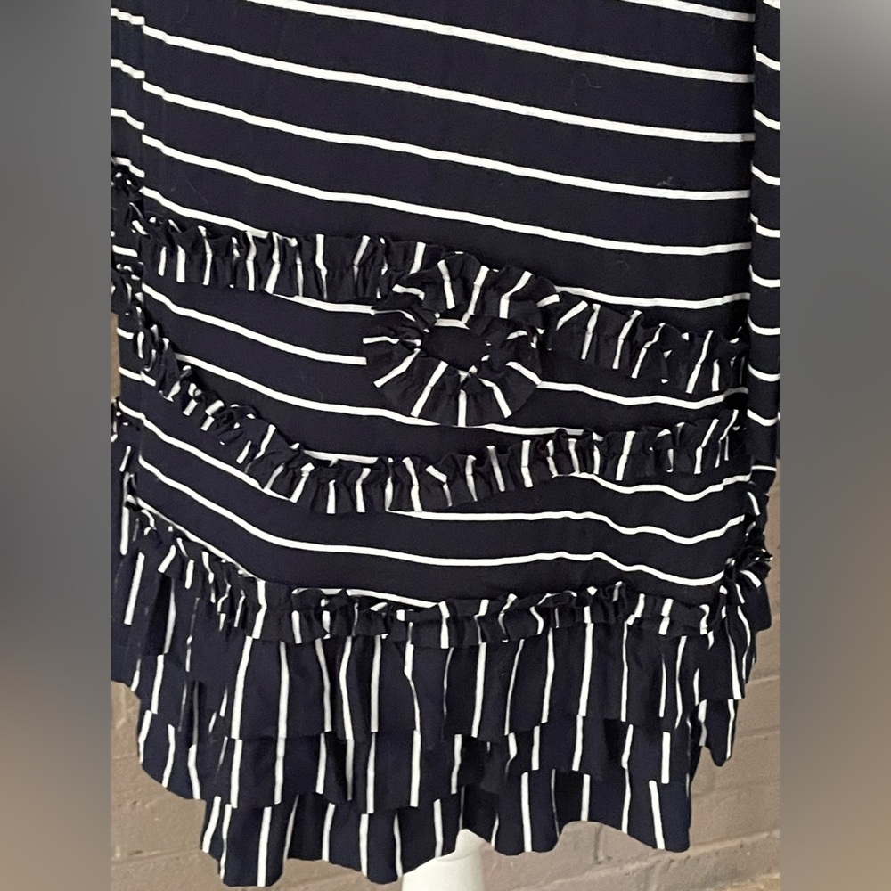 Bailey 44 Navy & White Dress M - Picture 6 of 14